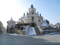 Die Kalvarienbergkirche im Winter