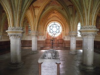 Der letzte Babenberger im Kapitelsaal des Stift Heiligenkreuz