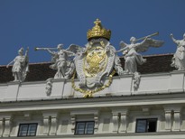 Die Wiener Hofburg - Kaiserliches Wappen